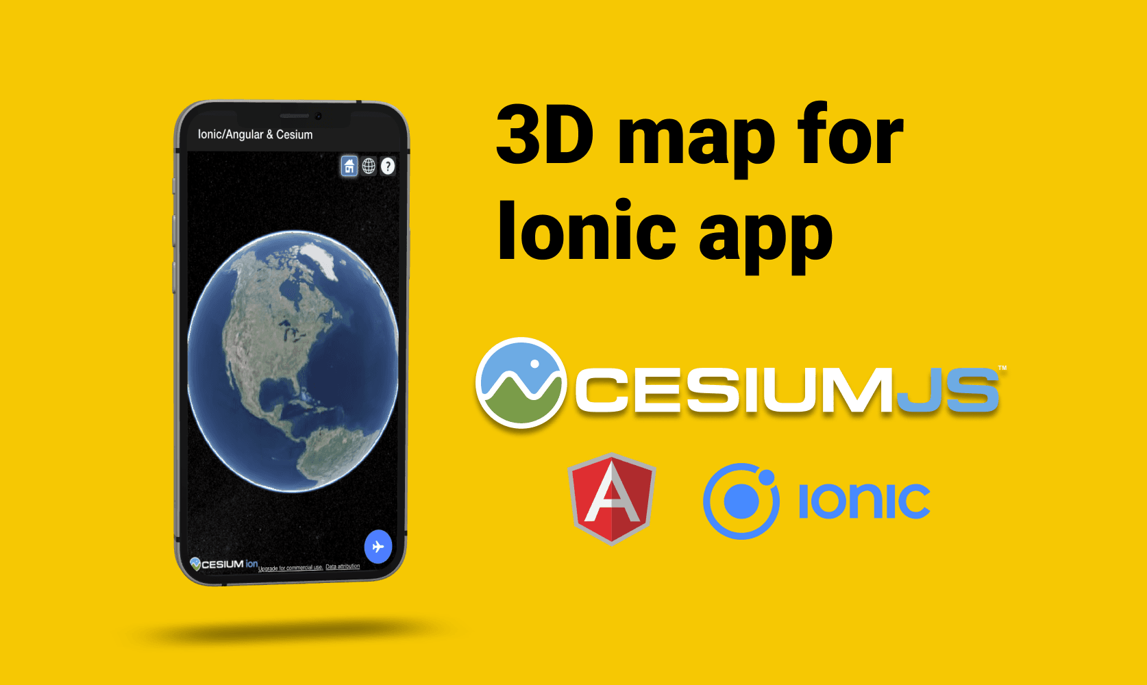 3D map for your Ionic app